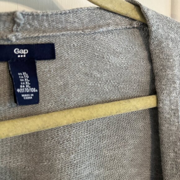 | OLD NAVY | Gray Open Front Cardigan - Picture 6 of 9